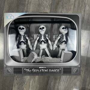 Disney 100 Walt Disney Presents Silly Symphonies The Skeleton Dance Plush Figure